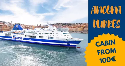 🌞 ¡Especial Ancona–Durres!