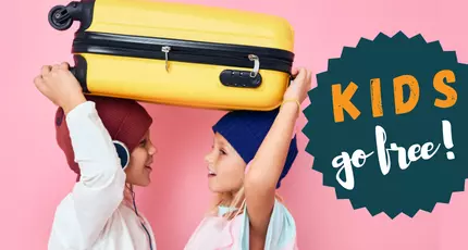 ¡Los niños viajan gratis! ☀