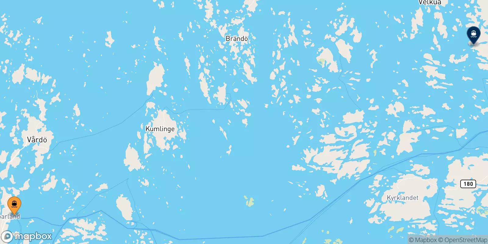 Ferries de Finlandia a Naantali