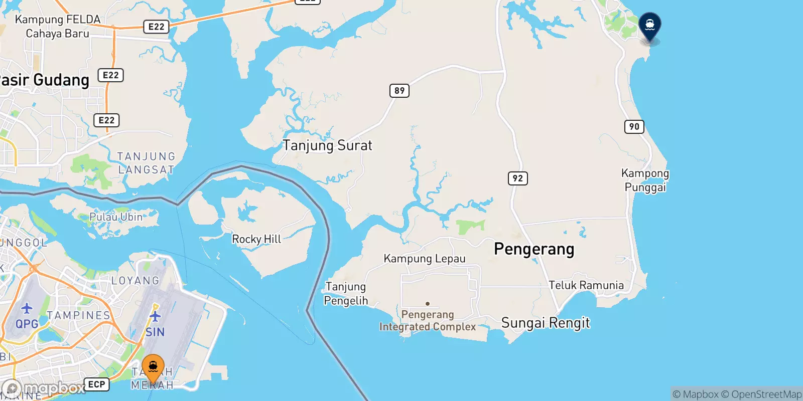 Ferries a Desaru